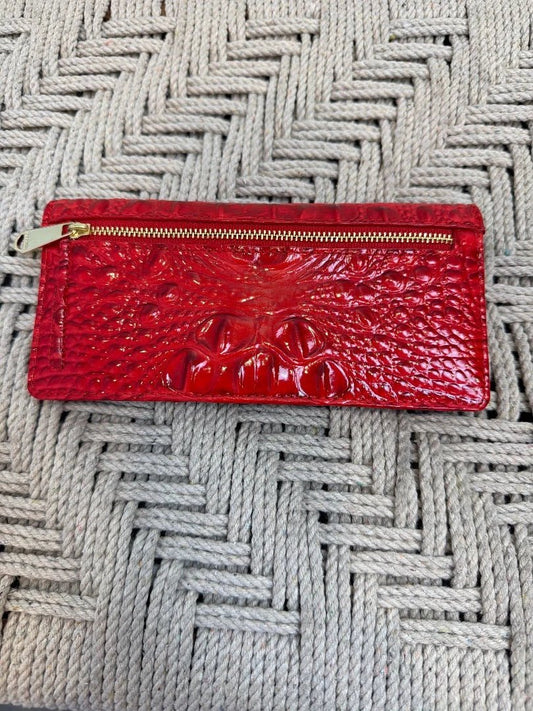 Brahmin Accessory - Wallet – Brahmin Wallet, Red, One Size, Used - Excellent