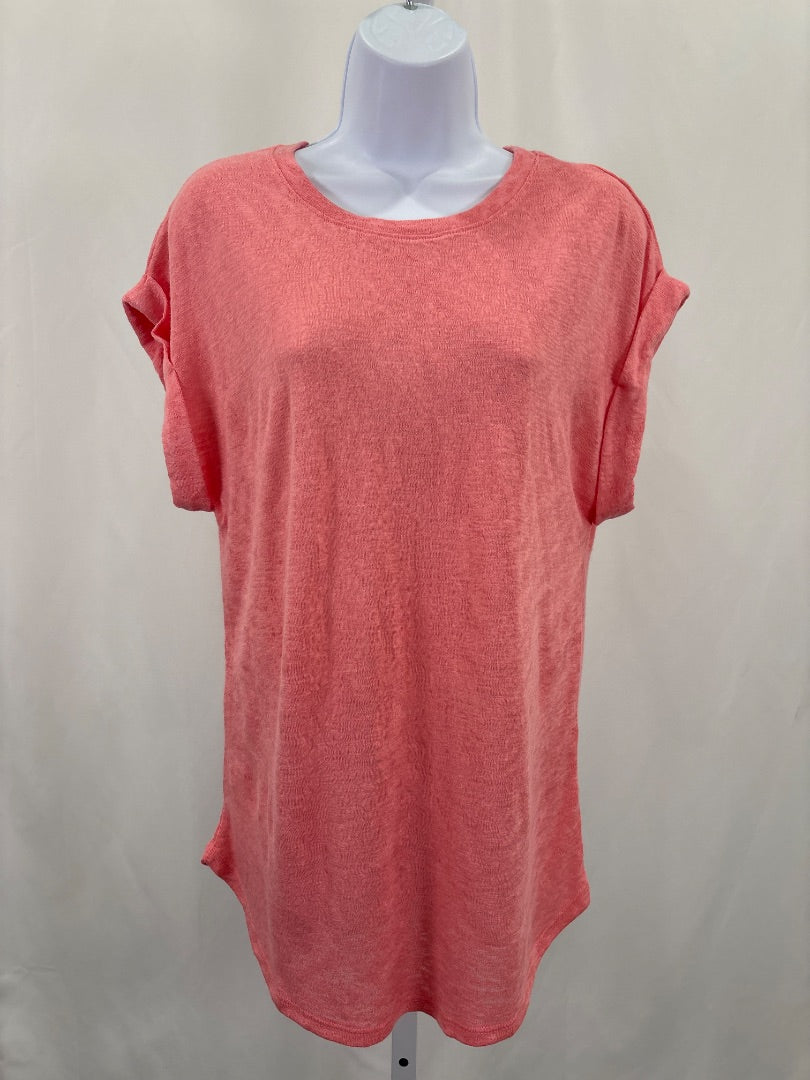 Wasabi & mint Tee shirt, Coral, Medium, Used - Good