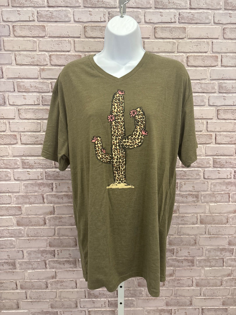 Janemarie Tee shirt, Green, XL, Used - Good
