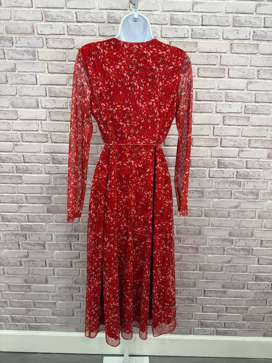 Bcbgeneration Dress, red multi, 10, Used - Good
