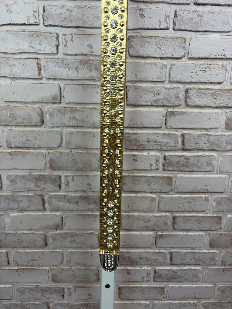 Various Belt, Gold, Medium, Used - Good