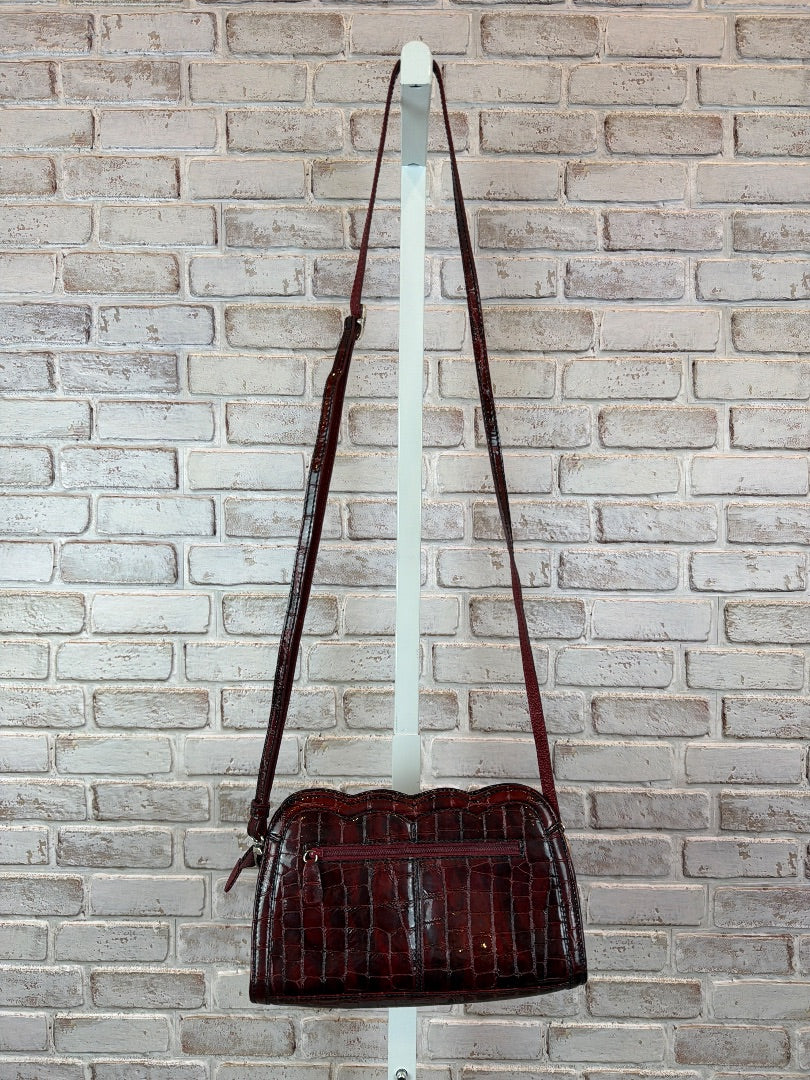 Brighton Crossbody, Burgundy, One Size, Used - Good