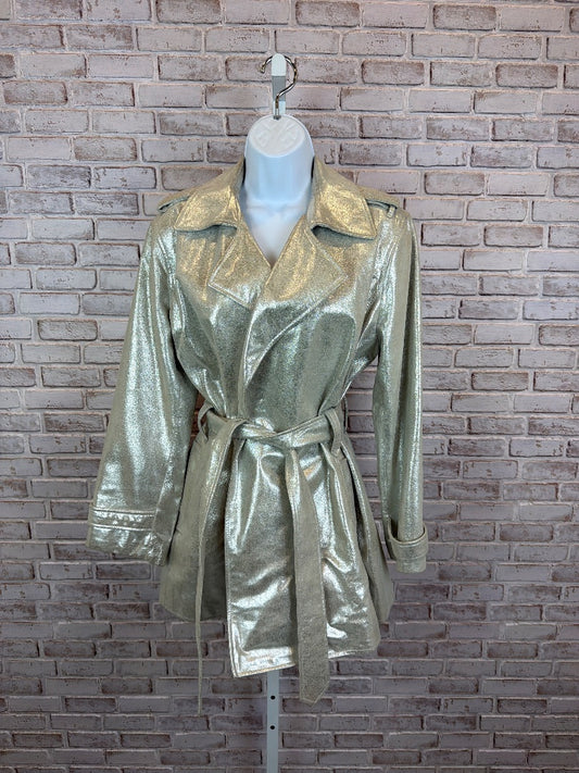 Chicos Jacket, Silver, 2, Used - Good