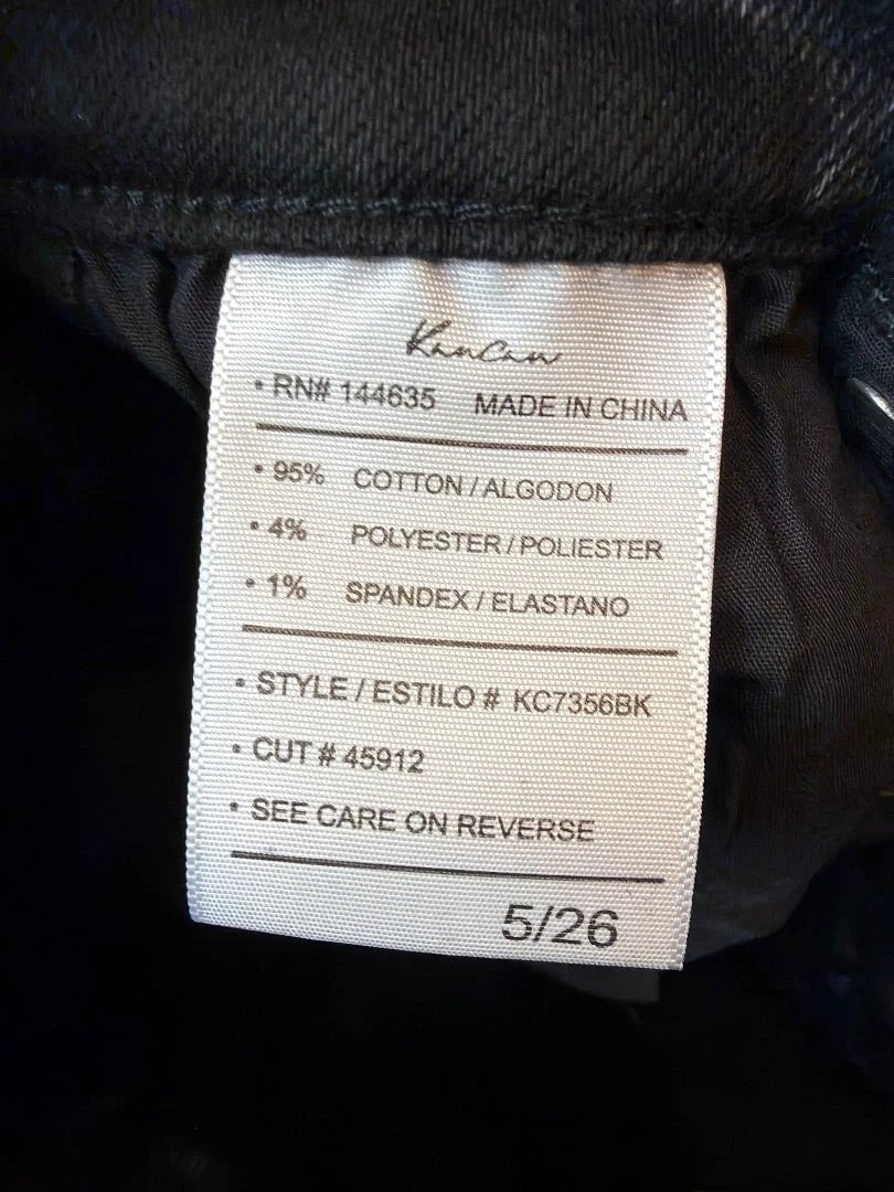 Kancan Bottom - Jeans – Kancan Ultra High Rise Flare Jeans, Black, 5, New With Tags