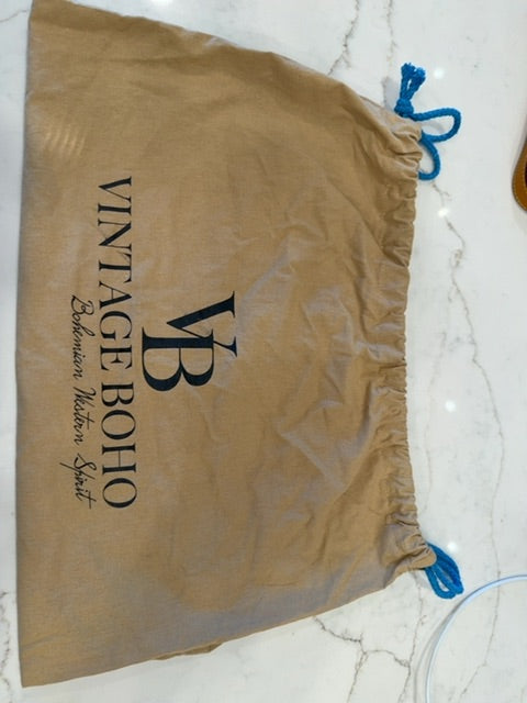 Brown Louis Vuitton remade by Vintage Boho Handbags, One Size
