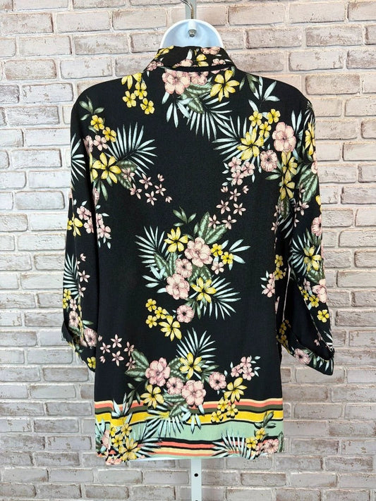 Roz & Ali Outerwear - Blazer – Roz & Ali Blazer, Multi, Medium, New With Tags