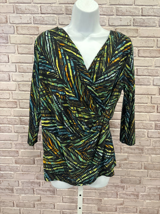 Nic + Zoe Shirt, Multi, Large, Used - Good