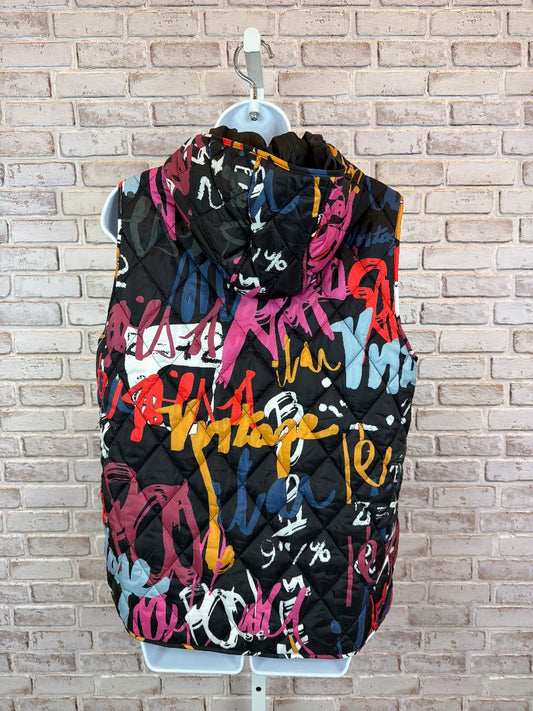 Charlie B Vest, Black multi, Large, Used - Excellent