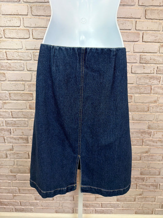 Per Se Skirt, Denim, Large, Used - Excellent