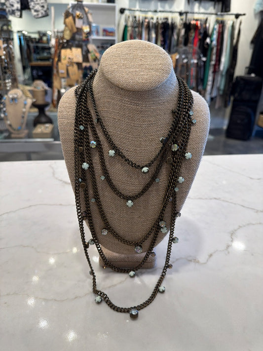 Chicos Necklace, Multi, One Size, Used - Good