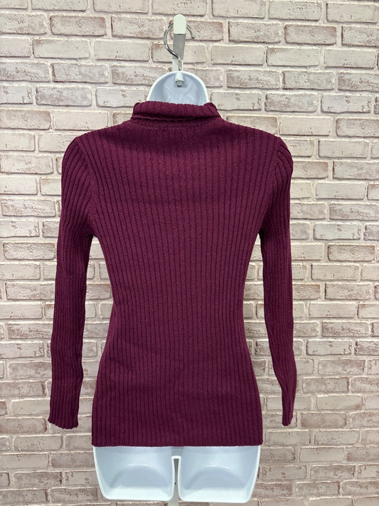 Chicos Sweater, Purple, 0, Used - Good