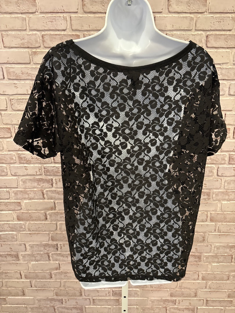 H&m Shirt, Black, Large, Used - Good