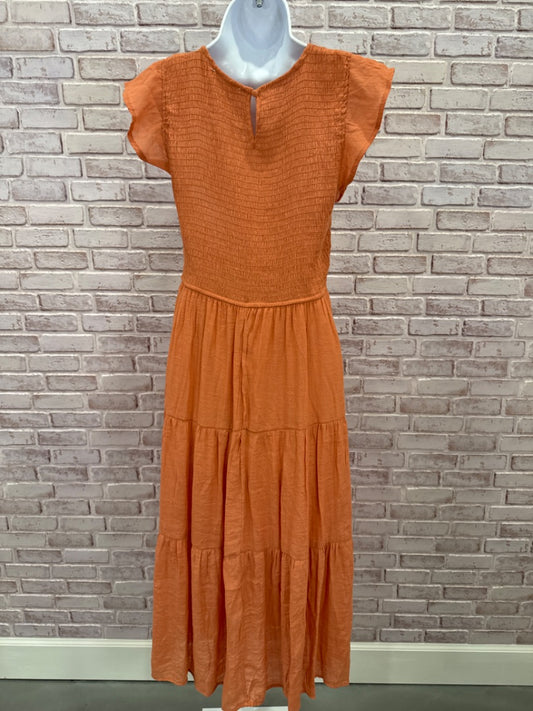 By The River Dress, Orange, Medium, Used - Good