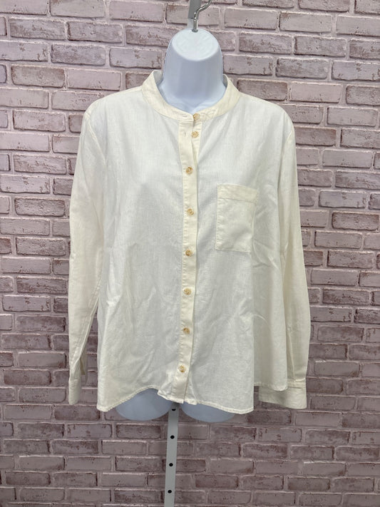 Anthropologie Shirt, White, XS, Used - Good