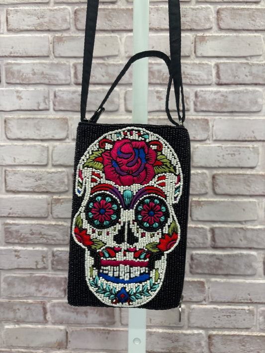 Bamboo “Skull” Crossbody, Multi, One Size, Used - Good