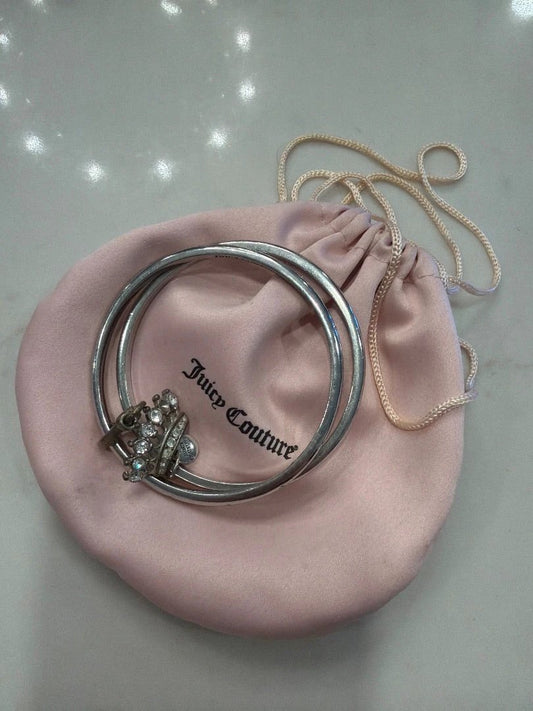 Juicy Couture Jewelry - Other – Juicy Couture Bangles, Silver, One Size, Used - Excellent