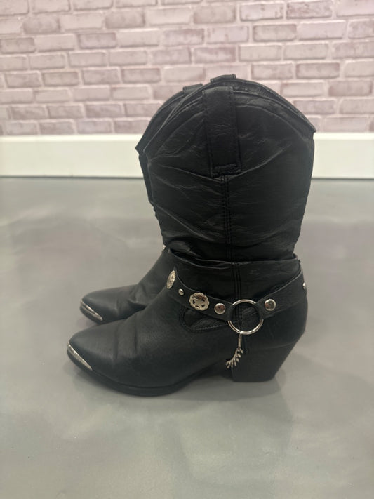 Dingo Cowgirl boots, Black, 6.5, Used - Good