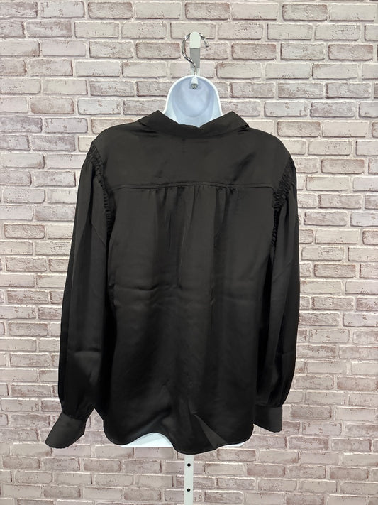 Max Studio Shirt, Black, Large, New With Tags