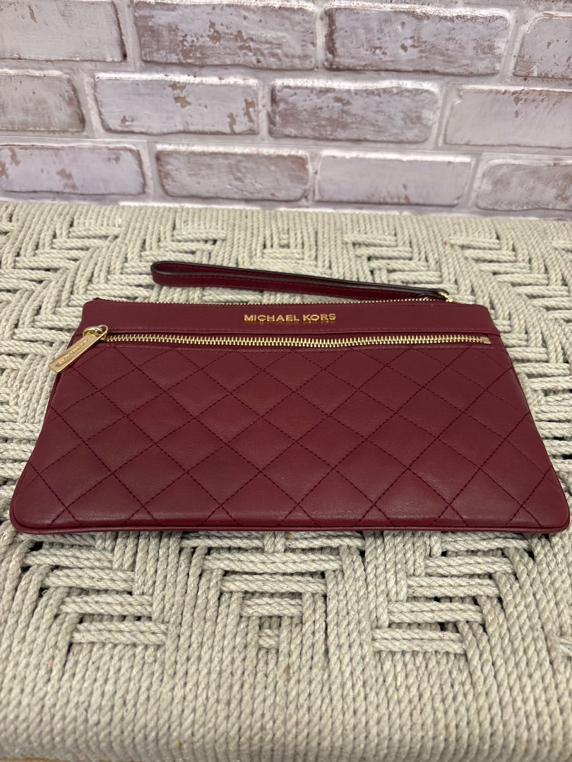 Michael Kors Clutch, Red, One Size, Used - Good