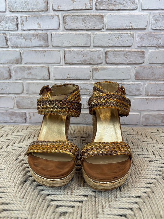 Stuart Weitzman Wedges, Multi, 8, Used - Good