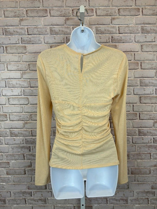 ASTR Top - Shirt – ASTR Shirt, Buttercream, Medium, Used - Good