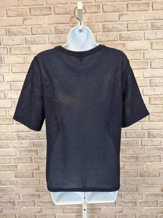 Ann Taylor Top - Shirt – Ann Taylor Shirt, Navy, Medium, Used - Excellent