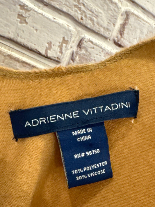 Adrienne Vittadini Coverup, Tan, One Size, Used - Good