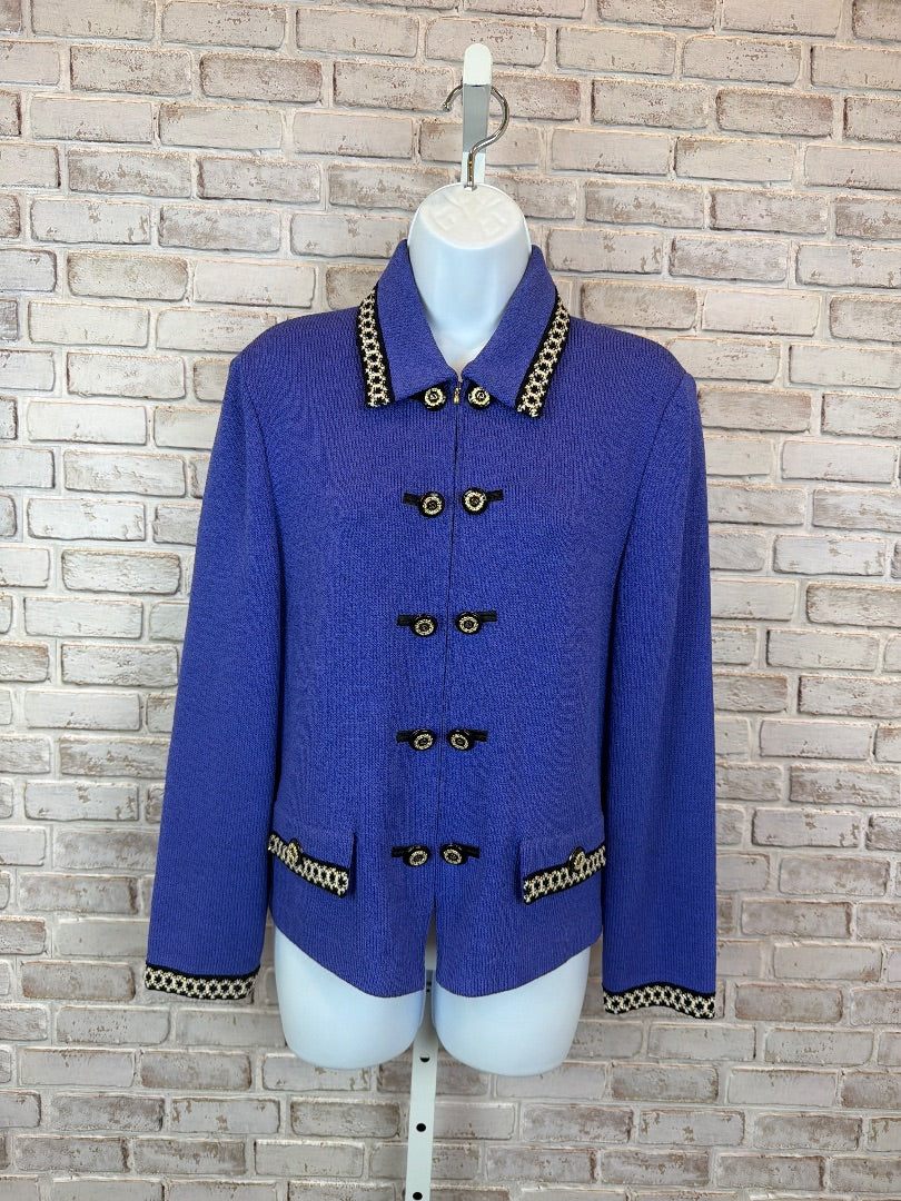 St John Blazer, Purple, 8, Used - Good
