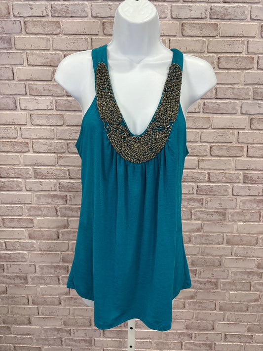 Various Tank top, Teal, Large, Used - Good