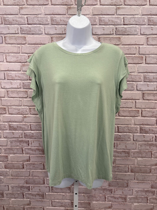 Chicos Shirt, Green, 1, Used - Good
