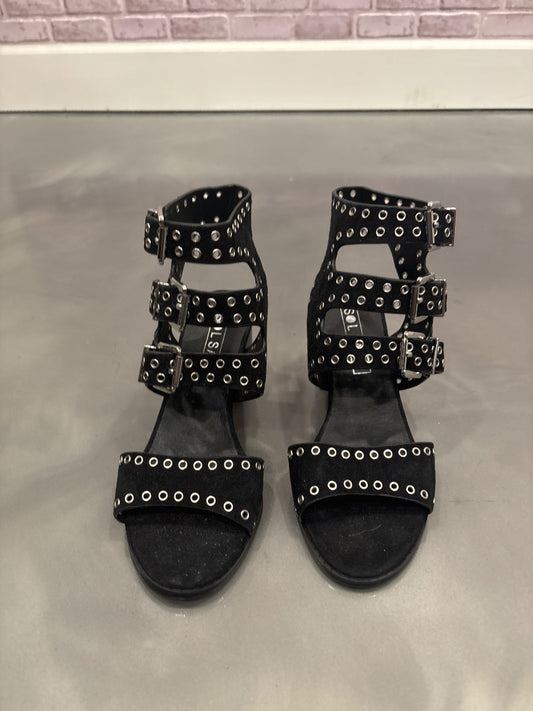 Sol Sana Heels, Black, 7.5/38, Used - Good