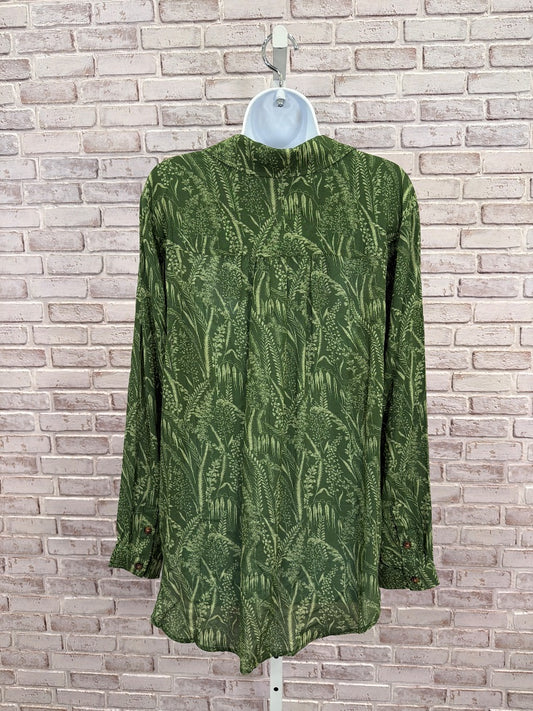 Pilcro Shirt, Green multi, Medium, Used - Good