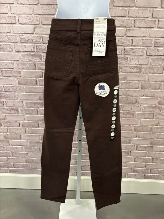 Style & Co Pants, Brown, 4, New With Tags
