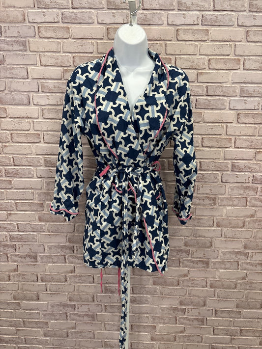 Malabar Bay Robe, Blue multi, Small, Used - Good
