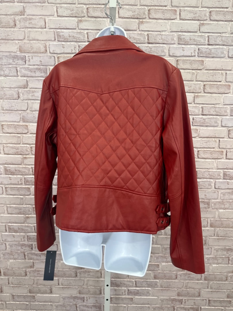 French Connection Jacket, Red, Large, New With Tags