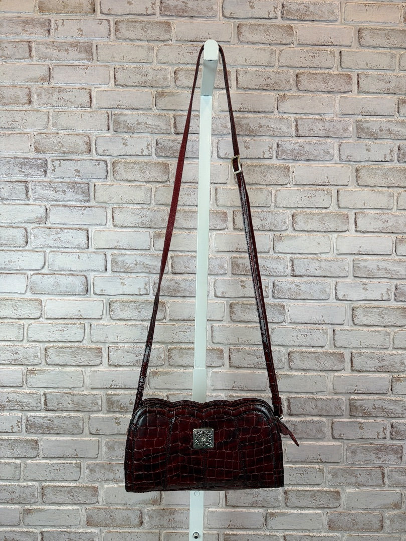 Brighton Crossbody, Burgundy, One Size, Used - Good