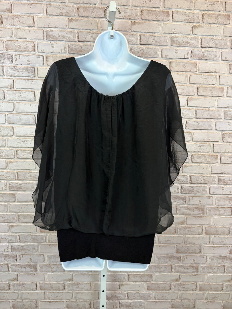 Tina Stephens Shirt, Black, One Size, Used - Good