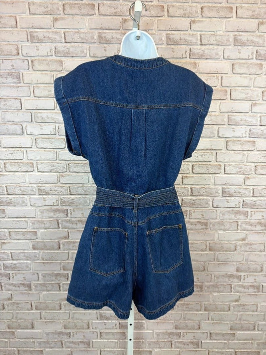 Free Market One-Piece – Free Market Romper, Denim, Small, New With Tags