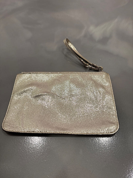 Chaps Clutch, Gold, One Size, New With Tags