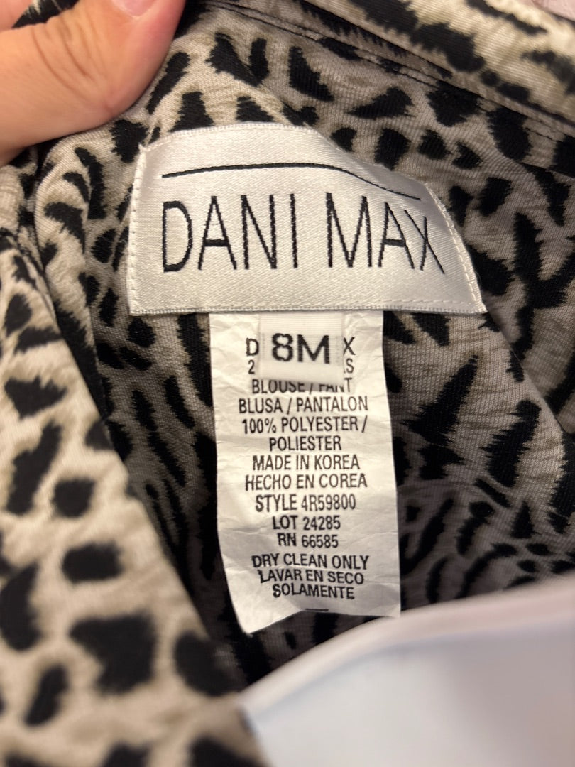 Dani Max Sleeveless blouse, Animal print, Medium/8, Used - Excellent