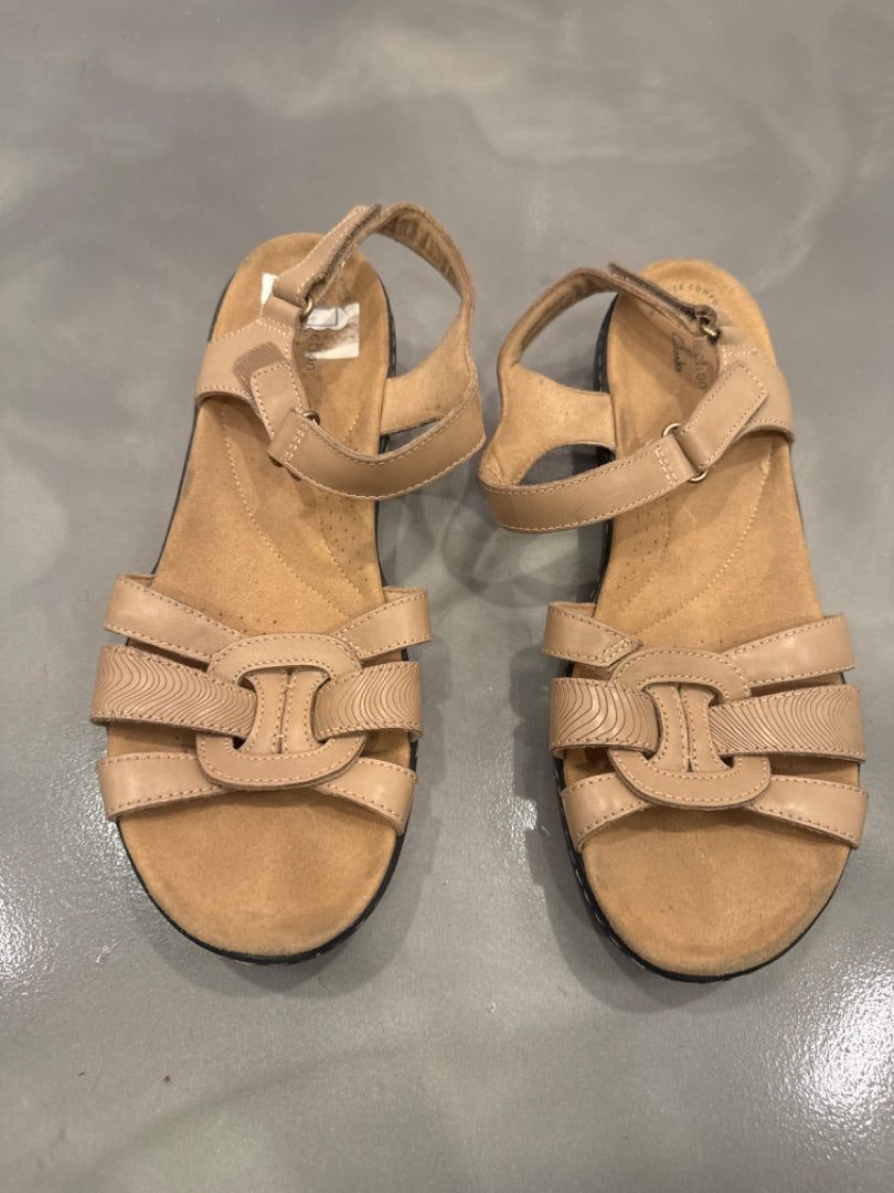 Clarks Sandals, Beige, 11, Used - Good