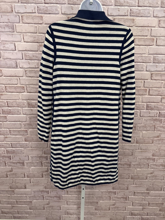 Various Cardigan, Blue/white, Medium, Used - Good