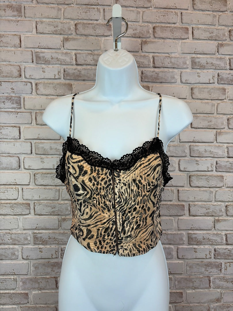 Princess Polly Shirt, Animal, 8, Used - Good