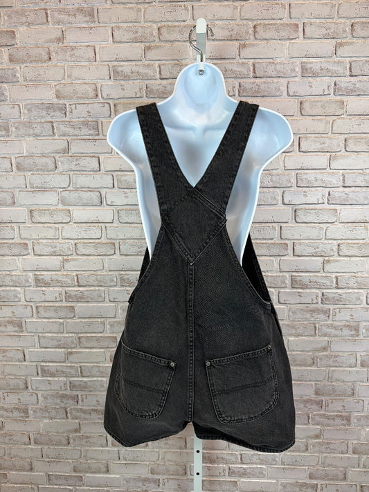 GAP Overalls, Black denim, Medium, Used - Excellent