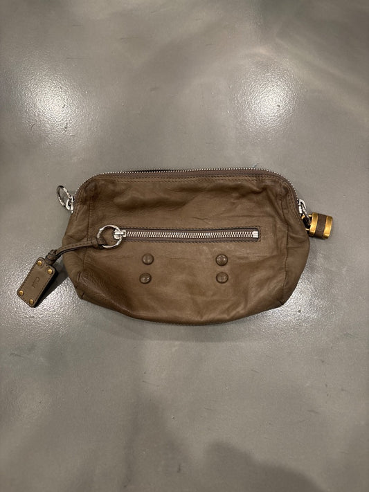 Chloe Clutch, Brown, One Size, Used - Good