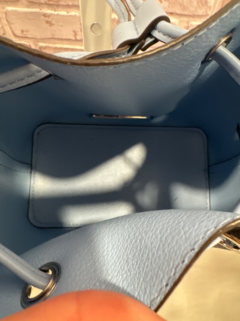 Michael Kors Crossbody, Blue monogram, One Size, Used - Good