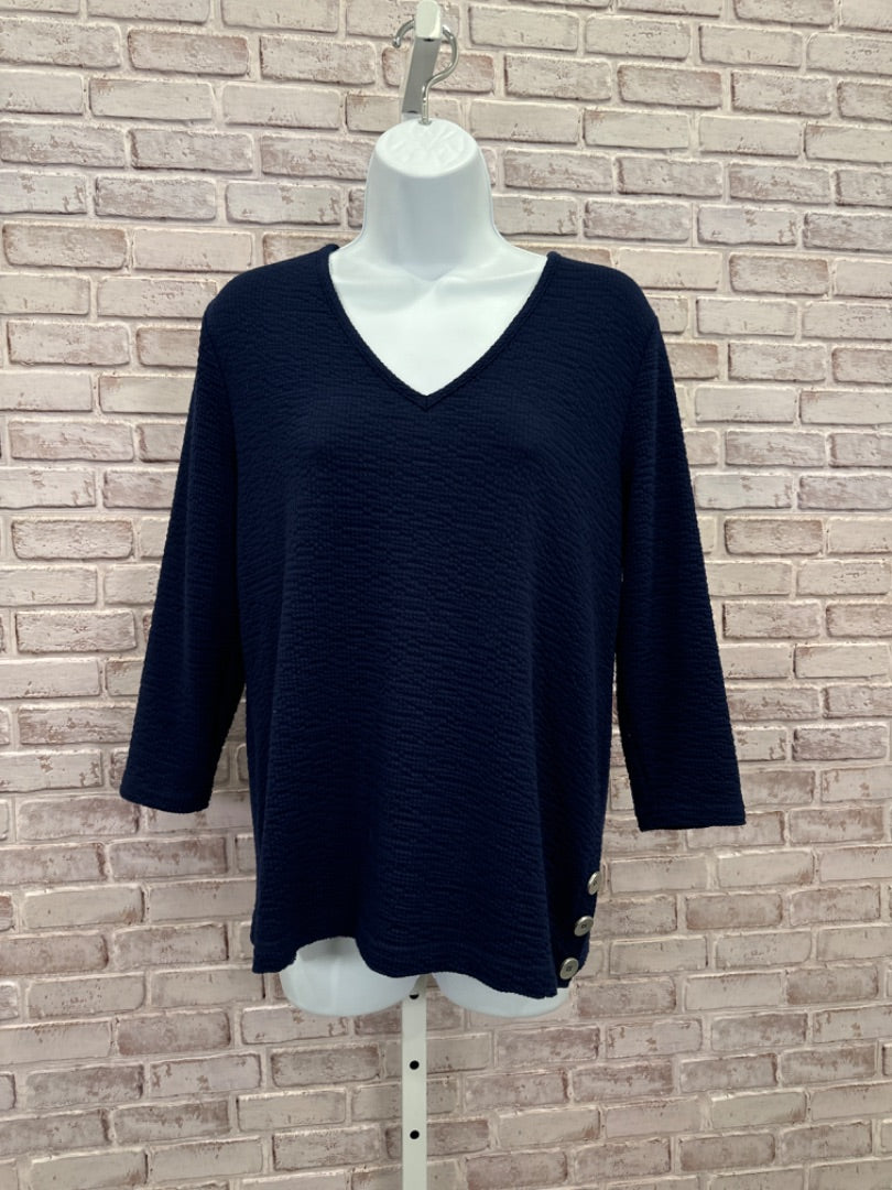 Snoskins Shirt, Navy, Large, Used - Good