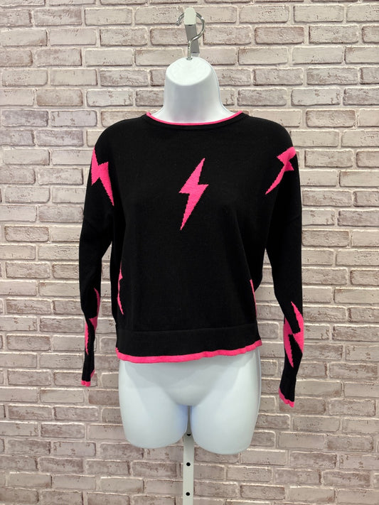 Wispr Sweater, Black/pink, XS, Used - Good