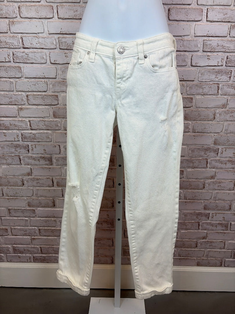 Gap Boyfriend Fit Jeans, White, 4/27, Used - Good