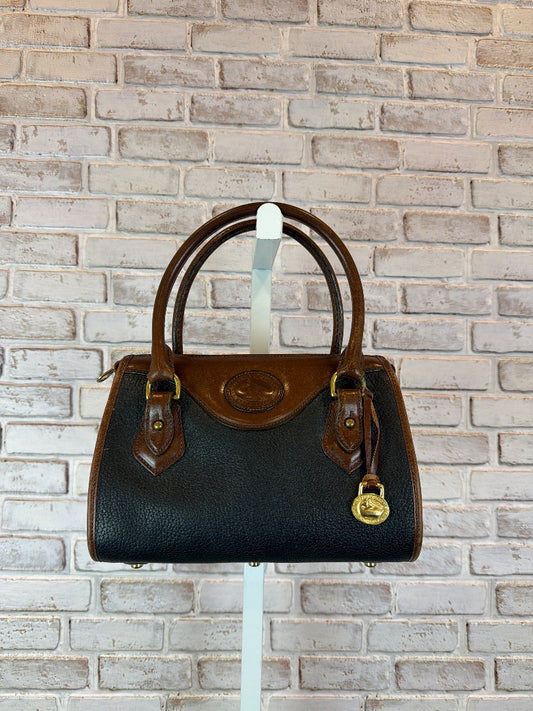 Dooney & Bourke Handbag, black/brown, One Size, Used - Good